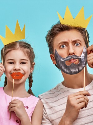 imagem dia dos pais pai com filha